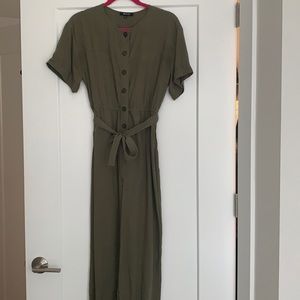 Green madewell jumpsuit